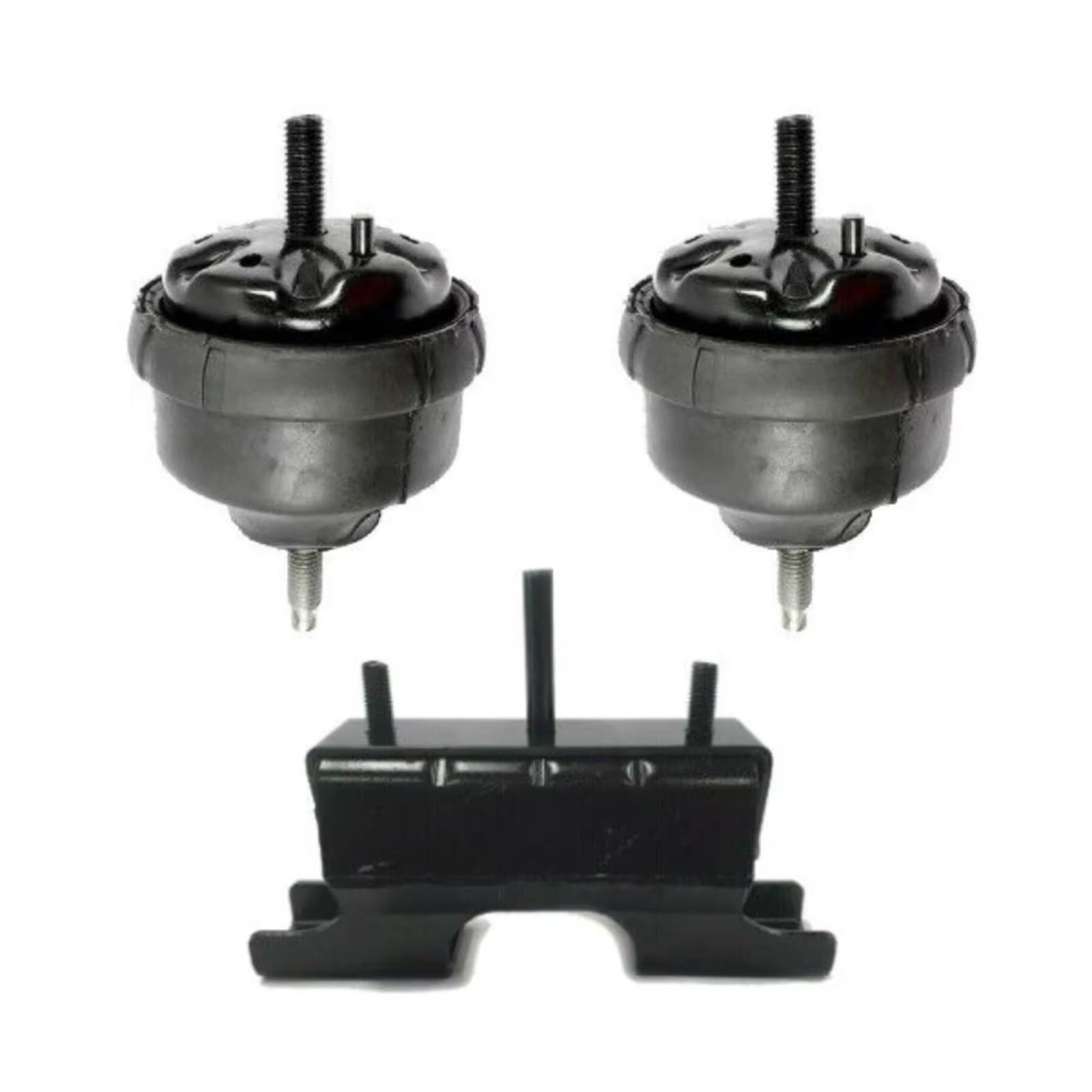 Gtvrfloki One Color Car Engine Mounts Compatible With Chevrolet 4.2L 2002 2003 2004 2005 2006 2007 2008 2009 3Pcs Engine Trans Mount Bracket Support Anti Shake 15062381