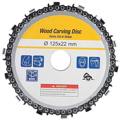 Grinder Disc Chain Plate 5inch Angle Grinder Carving Disc Circular Saw Blade 14 Fine Tooth Grinder Disc Sanding Disc