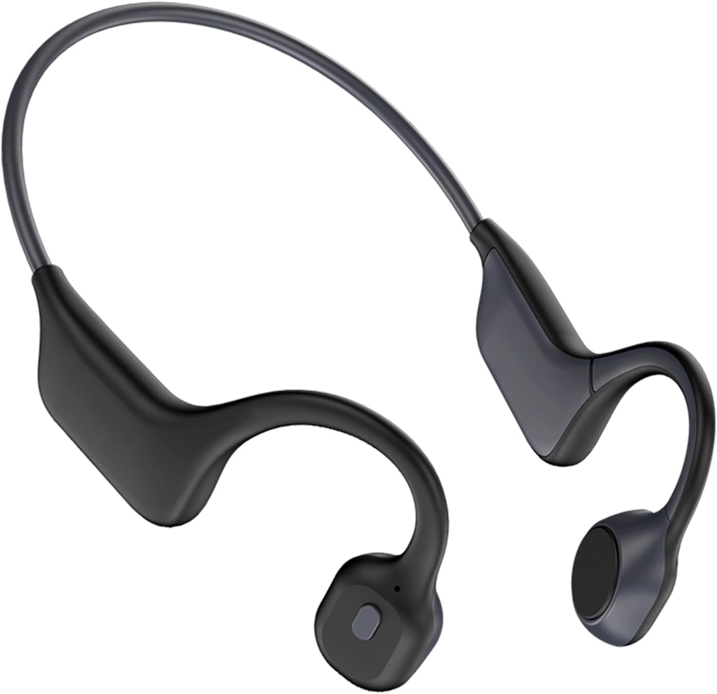 DG08M headset showing control buttons on the side