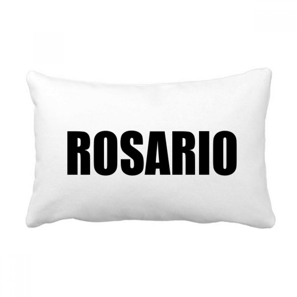 Coussin lombaire Rosario Argentine de 16x24 pouces pour canapé