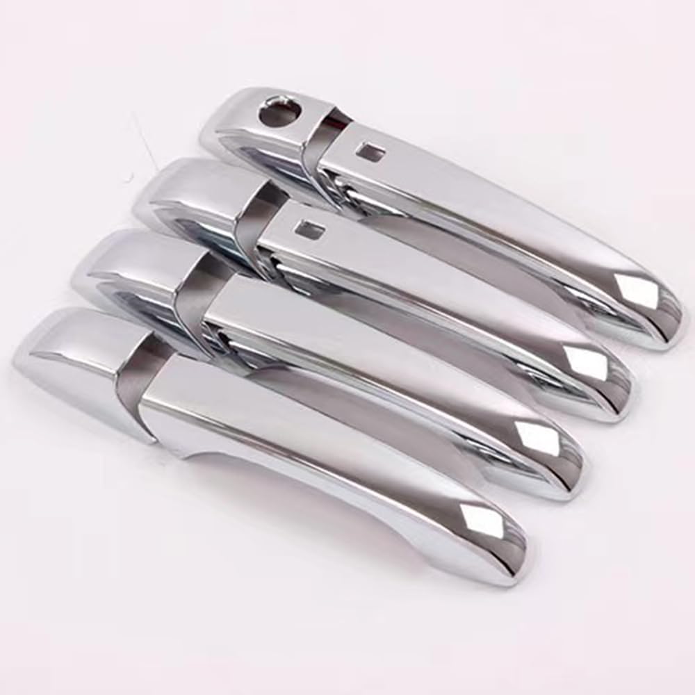Krgsa A/Electroplating Krgs Exterior Cr Door Hndle For Dodge Grnd Crvn 2008-2016,Exterior Door Hndle Cover Front Left Right Rer Chrome Bs,-/Style 2