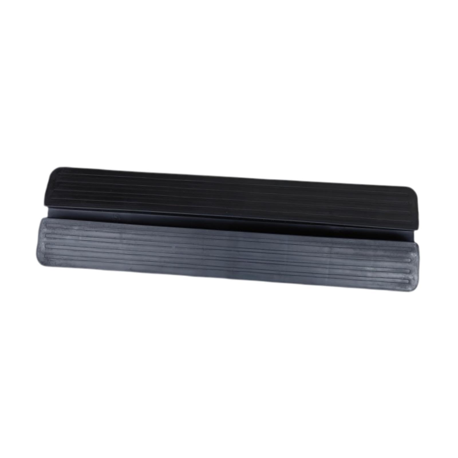 Piedini di Supporto per Recinzione per cancelletto per Cani, fissaggi per corrimano, Accessori robusti 18x5x1,2 Pollici per recinzioni per Porte, Nero
