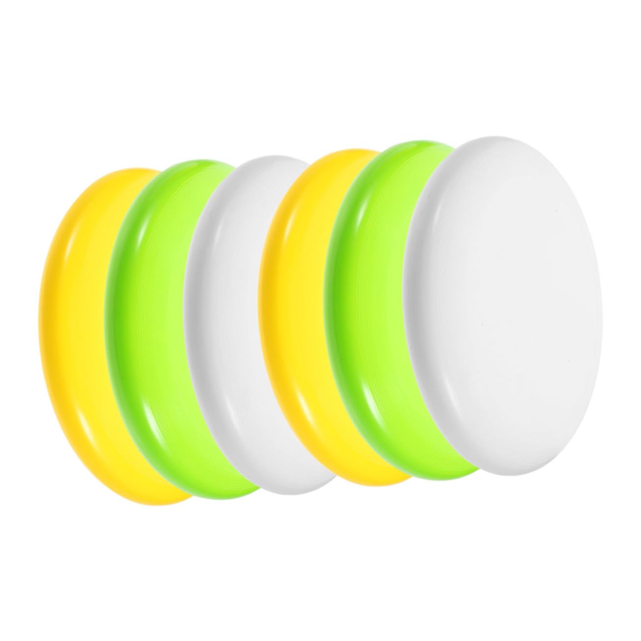 VANZACK Golf Discs Set Softball Training Aid 6pcs Pitching Practice Disc Double-Sided Polishing