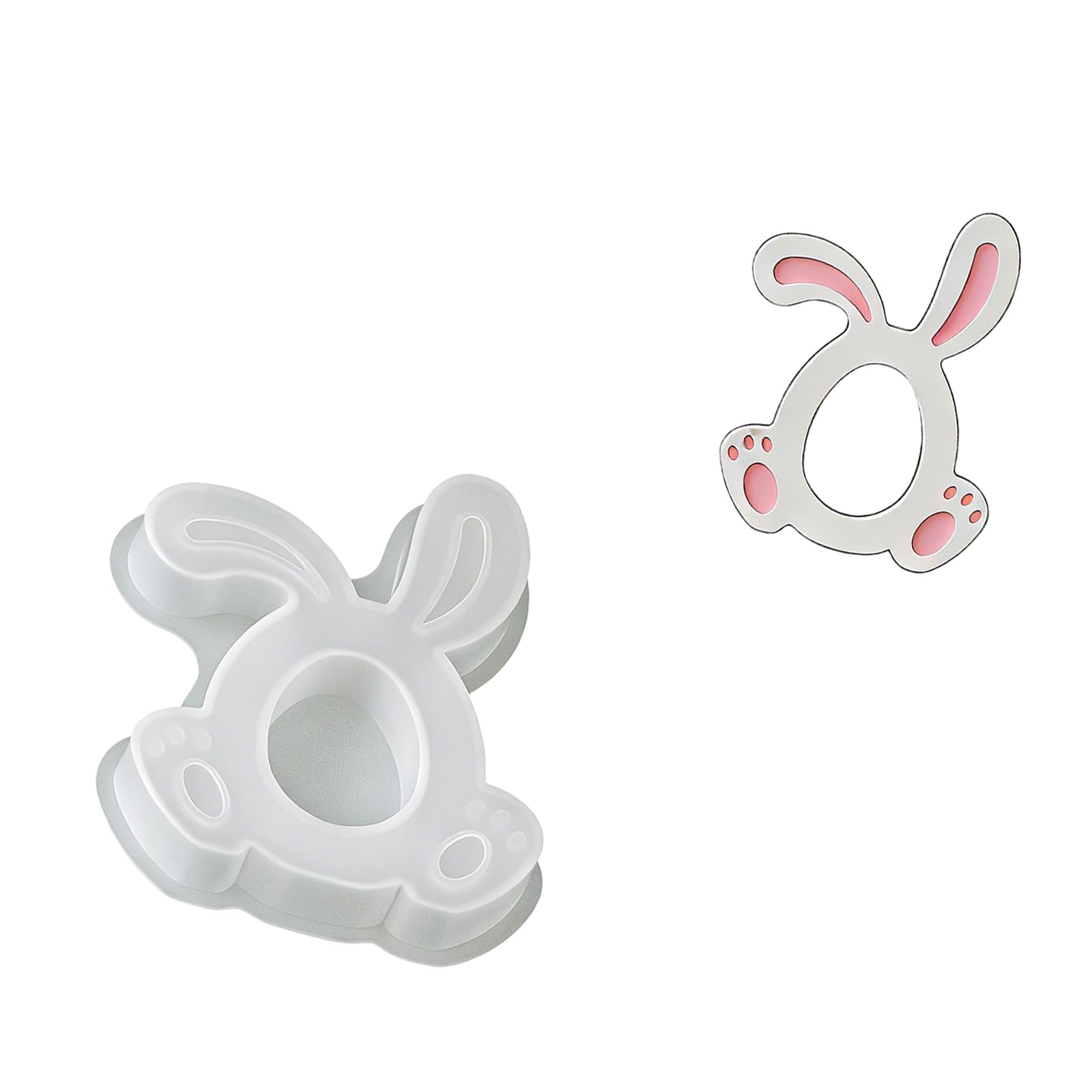 Pffiocix Easters Bunnies Silicone Easters Rabbits Plasters Bunnies Epoxy Resin Casting Mold for Diys Ornament Aromatherapys Plasters Mold