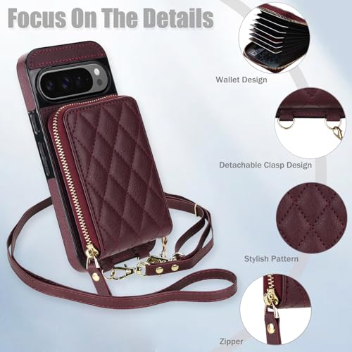 Coque Pixel 10 Pro XL portefeuille anti-piratage RFID pour stopper le vol de données - 5