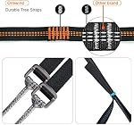 onewind Tree Straps – Camping Hammock Tree Swing Straps Durable Lightweight Set Compact & Easy to Set Up (Orange-N)