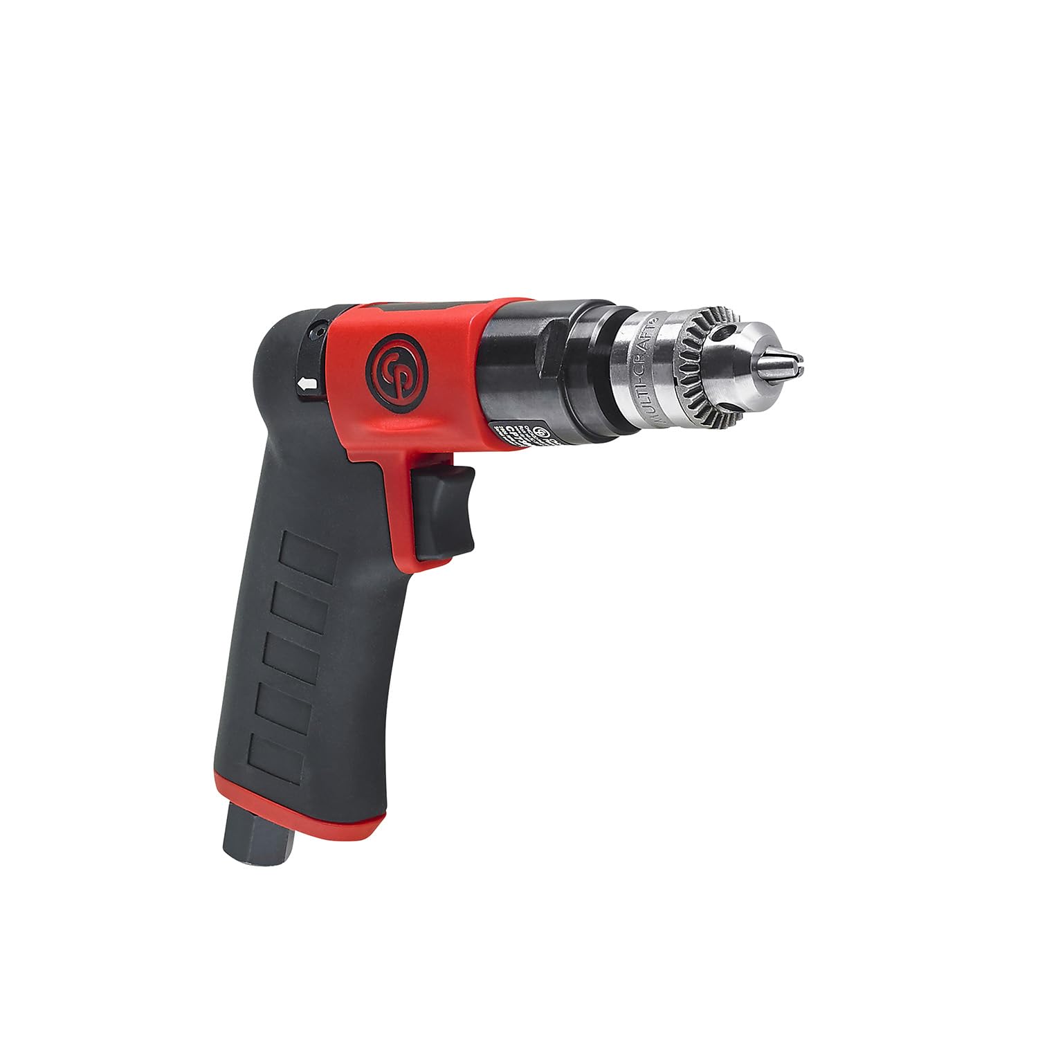 Chicago Pneumatic CP7300RC - Air Power Drill, Power Tools & Home Improvement, Reversible, 1/4 Inch (6.5 mm), Keyed Chuck, Pistol Handle, 0.31 HP / 230 W, Stall Torque 1.9 ft. lbf / 2.6 Nm - 2800 RPM — view 3