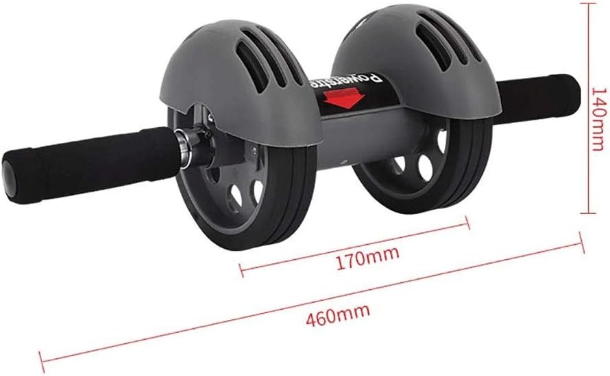 Abdominal Muscle Wheel，Abdominal Roller Abdominal Muscle Wheel,Silent Fitness Equipment, for Abdominal core Training