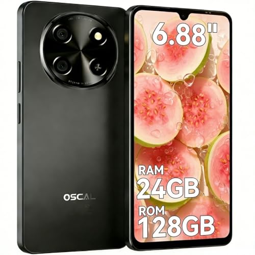 OSCAL Tiger 8 Telefono Movil, Ultrafino Smartphone 5G, Android 15