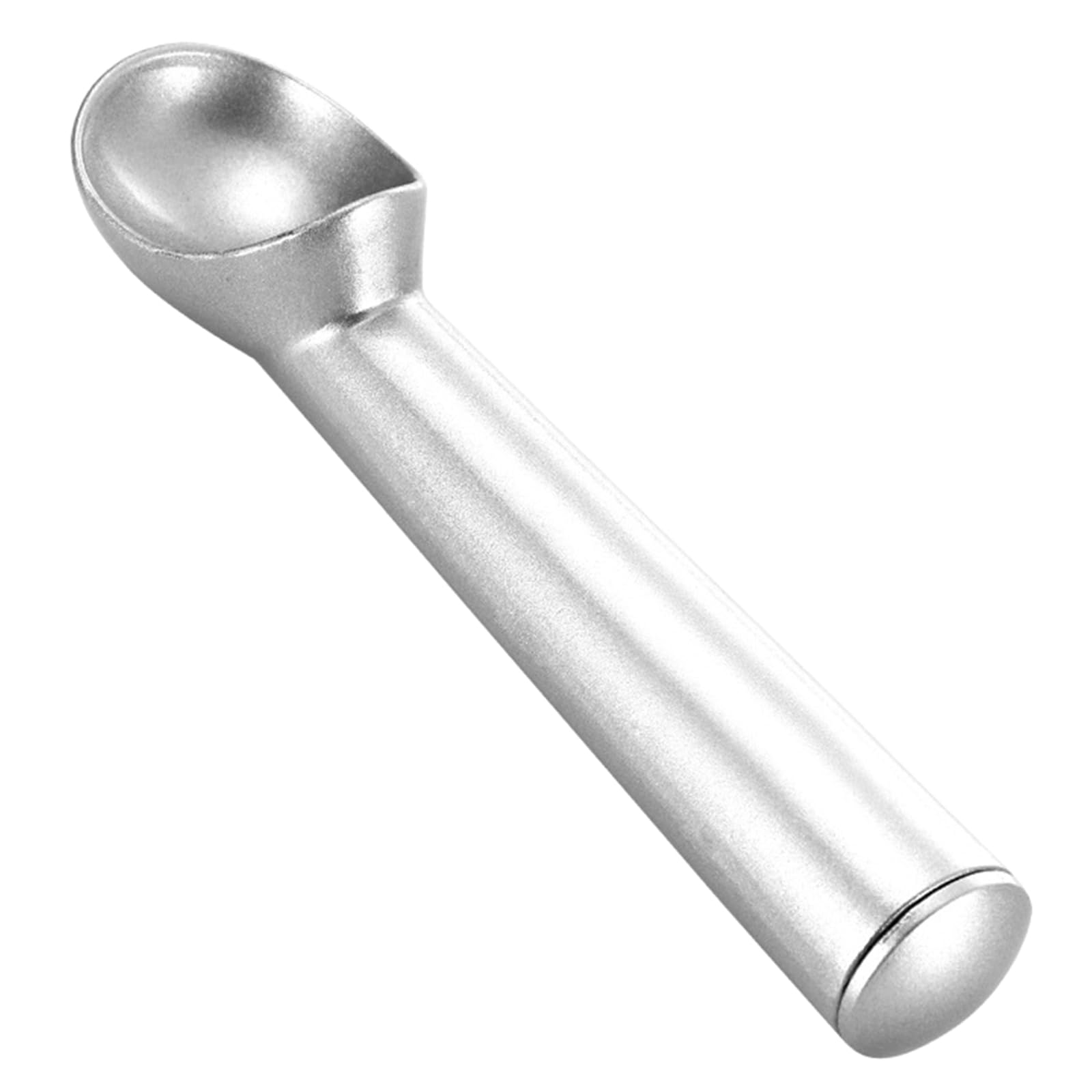 Portable Aluminium Alloy Ice Cream Spoon, Anti Ice Cream Maker, Frozens, Watermelon Mashed Potatoes, Meatballs, Scoops for Home, Kitchen, Ice Cream Scoop, Aluminium Alloy with Trigger