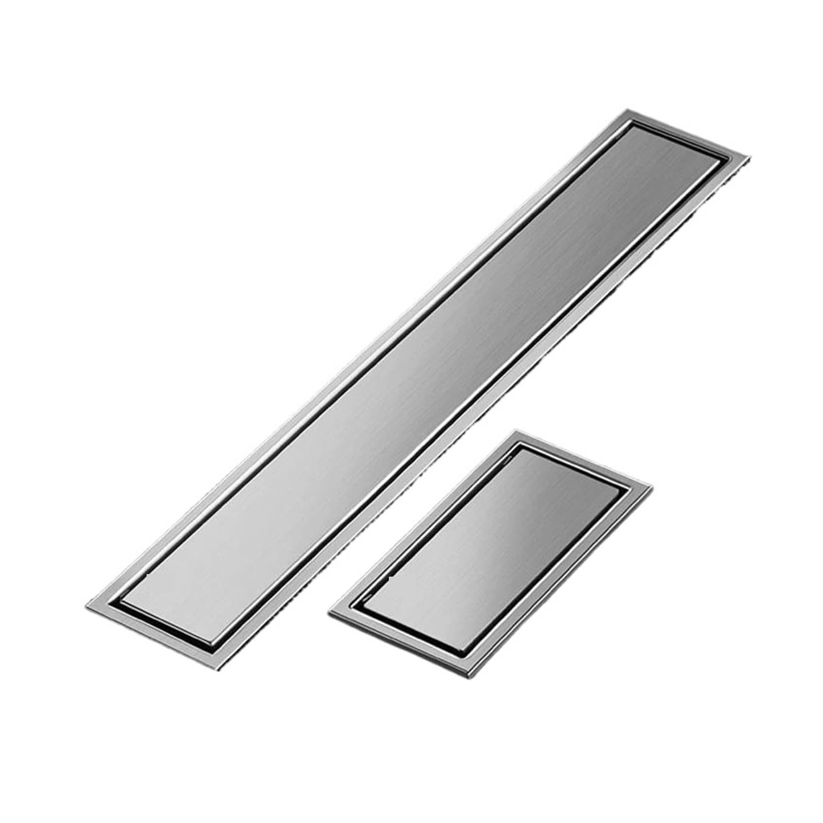 Desagüe Lineal para Ducha Desagüe de Piso Acero Inoxidable, desagüe Ducha Cuadrado Lineal for baño(10cmX30cm)
