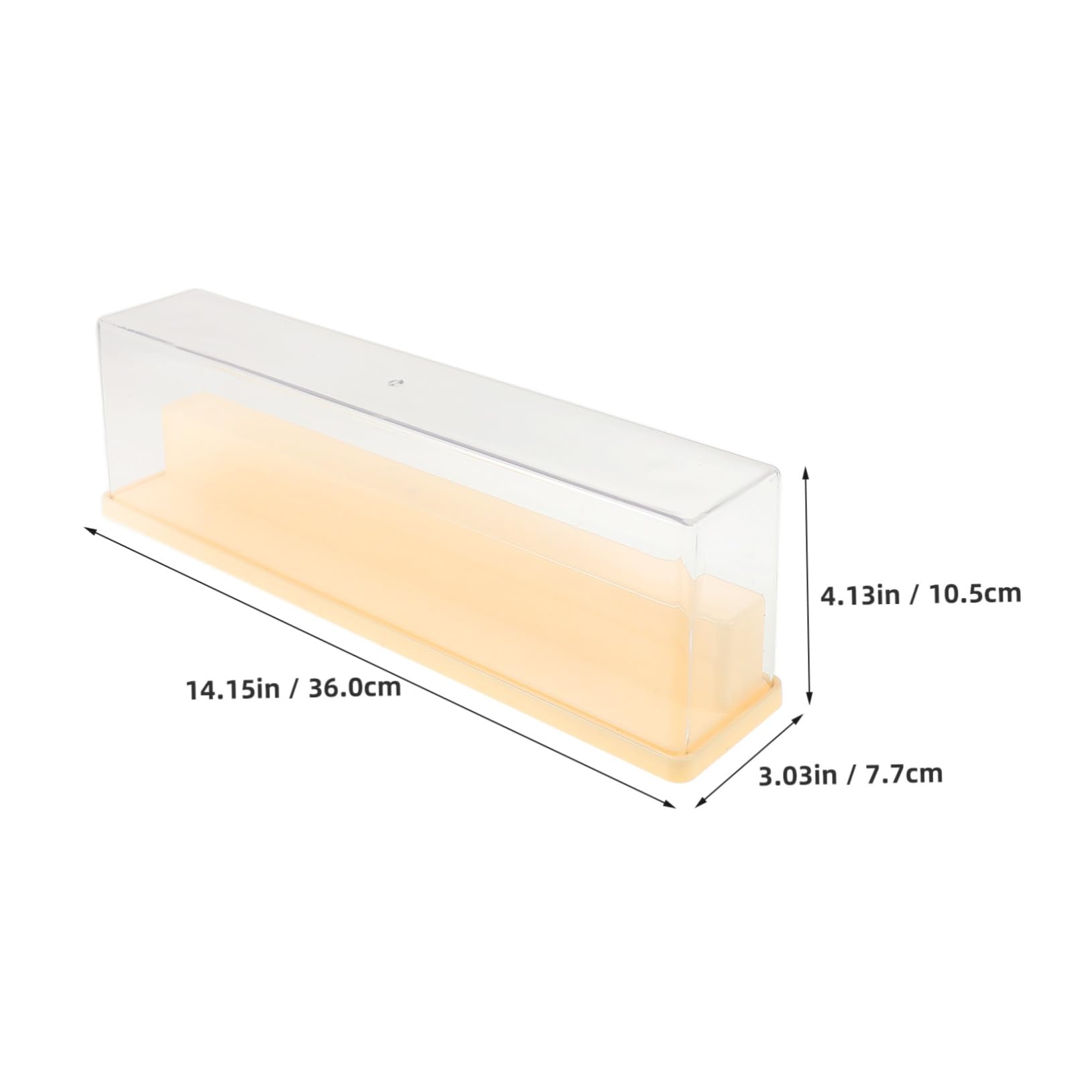 SOLUSTRE Mini Display Case for Desktop Plastic Organizer Shelves Multifunctional for Collectibles