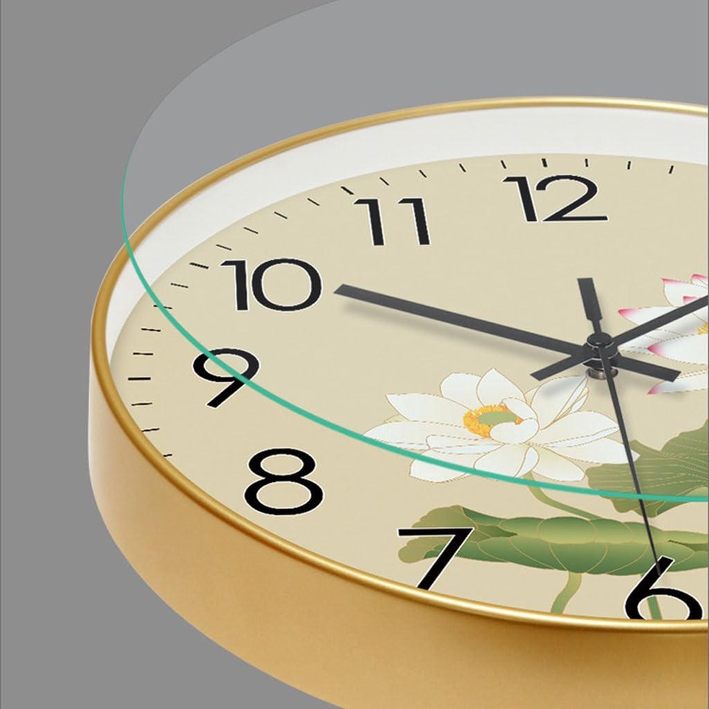 Orologio da parete Orologio da parete in stile cinese Orologio da soggiorno Orologio da parete Orologio da casa Orologio al quarzo silenzioso creativo Reloj De Pared(B)