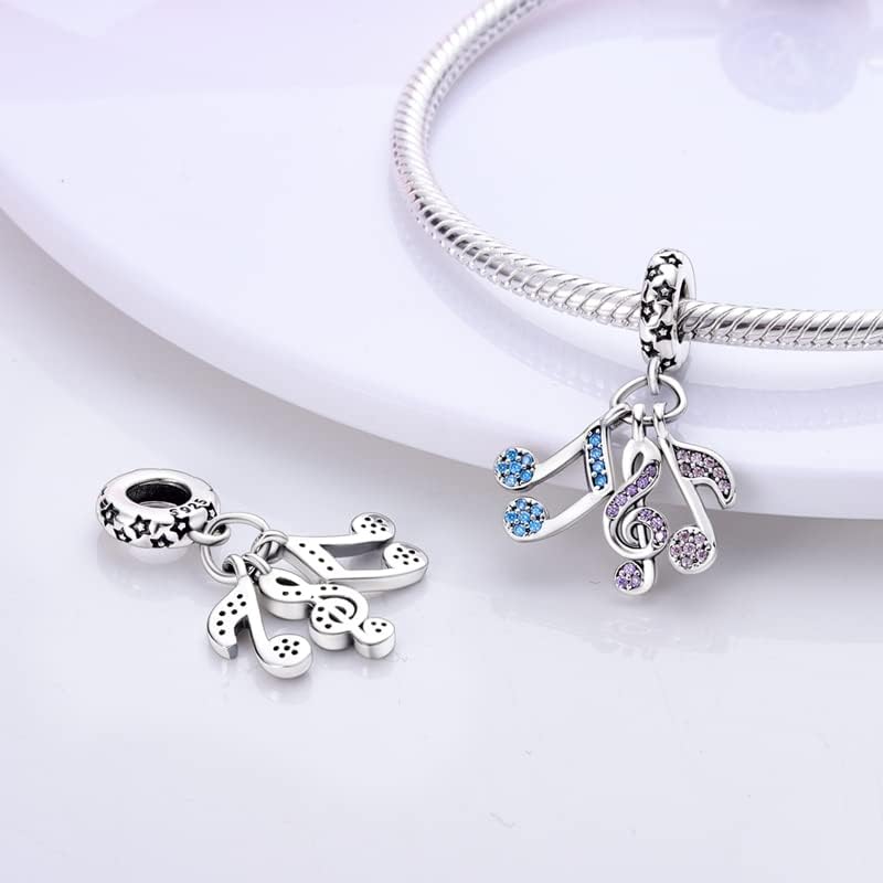 CYCUFF 925 Sterling Silver Charms Suitable for Charm Necklaces, Bracelet Pendants Beads Jewellery Gift for Women - Image 2