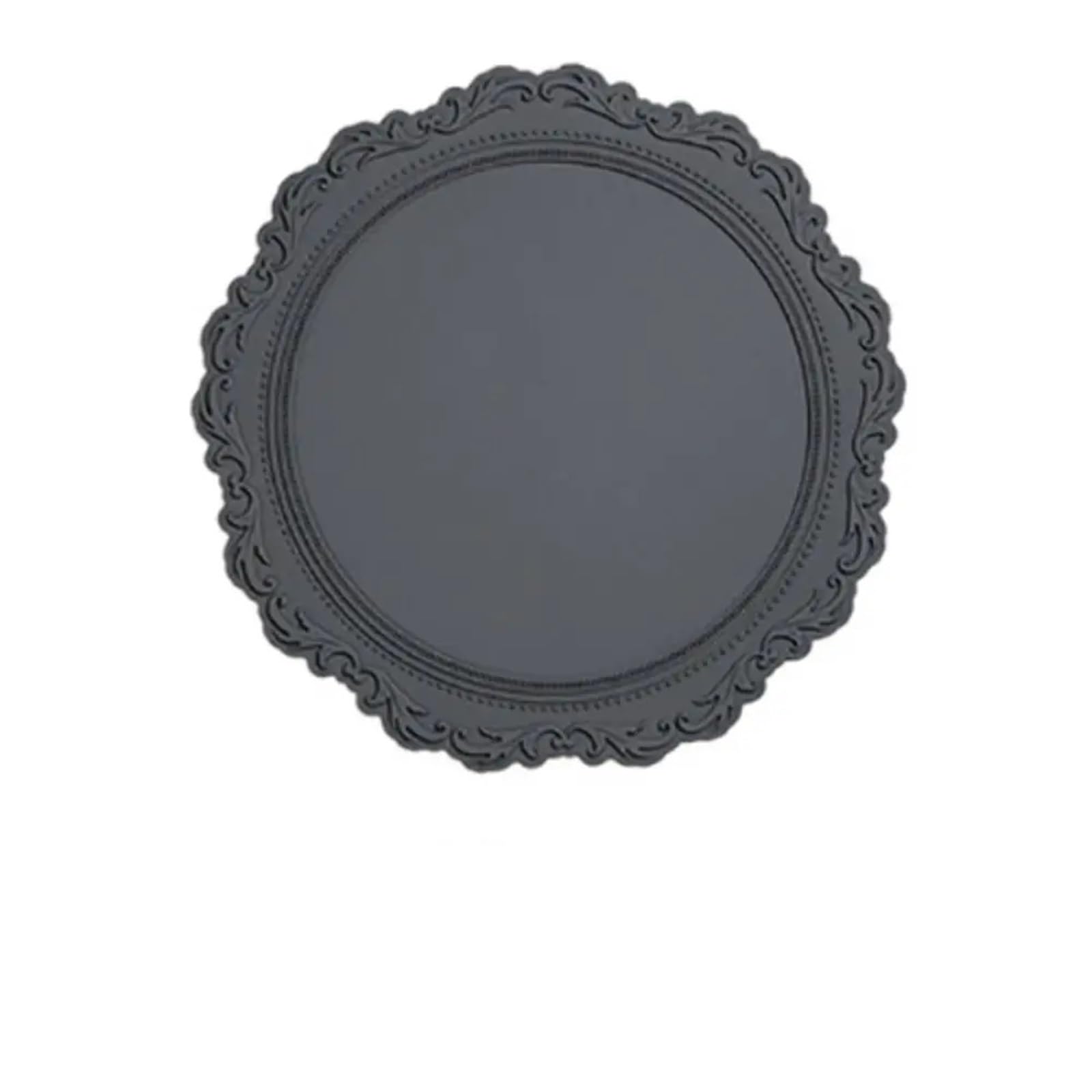 10Pcs Silicone Coaster Table Decoration Mat Round Lace Cup Non-slip Placemat for Cap(Color2)