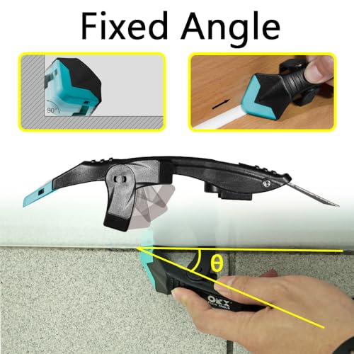 ORXPLUS Tools Sealant Caulking Tool Kit, Sealant Finishing Tool Grout Scraper, Reuse and Replace 5 Silicone Pads w/Caulk Saver, Great Tools for Kitchen, Bathroom, Window, Sink Joint - Thumbnail 3