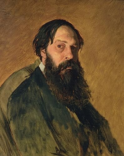 Peinture sur Toile Portrait de l'artiste pour habiller un grand mur vide de chambre