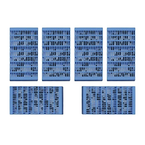 Paxanpax PSA637 Compatible for Cat Mate Dog Mate Pet Fountain Water Filters (Pack of 6), Blue - Image 3