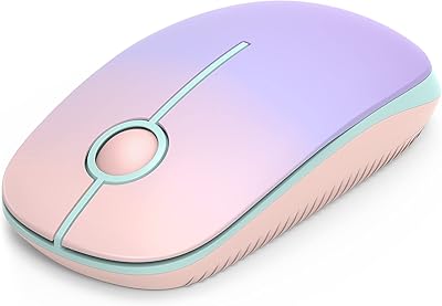 Seenda Wireless mouse, 2.4G Widely Compatibility Silent Mice,18 month ...