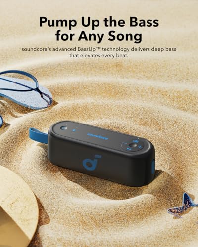 Image of Soundcore Select 3 Outdoor Speaker, 16W, BassUp Technology, 20H Playtime, IPX7 Waterproof(Renewed)