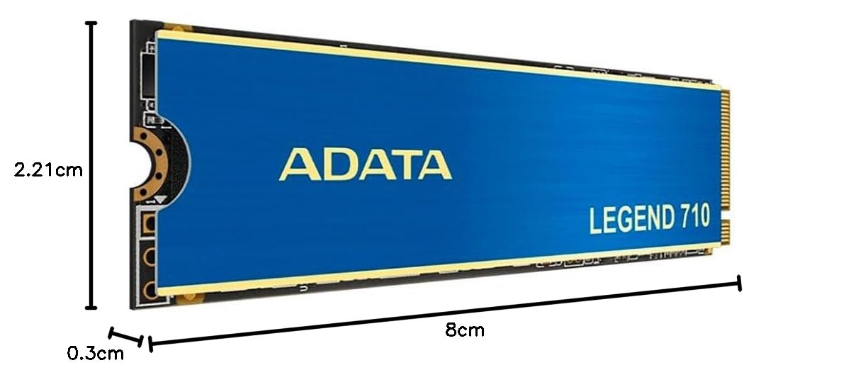 Amazon | ADATA Legend 710 512GB NVMe M.2 2280 SSD (最大読み取り