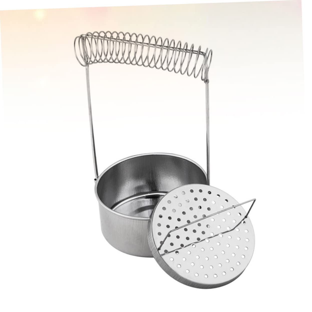 DOITOOL 3 Pezzi Secchio Lavaggio Pennelli Pittura in Acciaio Inossidabile Portatile Senza Multifunzione per Pulizia Pennelli Olio Supporto e per Pittura per Casa Scuola e Laboratorio