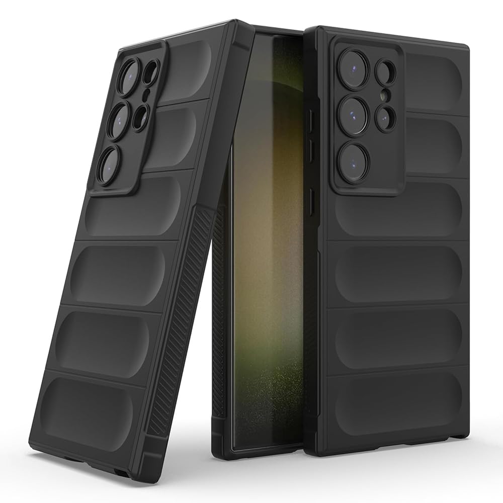 amazon basics Mobile Cover for Samsung Galaxy S24 Ultra 5G | Full Camera Protection | Liquid Silicon Case | Flexible Bumper Case for Samsung Galaxy S24 Ultra 5G (Black) amazon basics Mobile Cover for Samsung Galaxy S24 Ultra 5G | Full Camera Protection | Liquid Silicon Case | Flexible Bumper Case for Samsung Galaxy S24 Ultra 5G (Black)