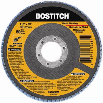 Disque à lamelles Bostitch Bsa8207 m supprimez les soudures rugueuses
