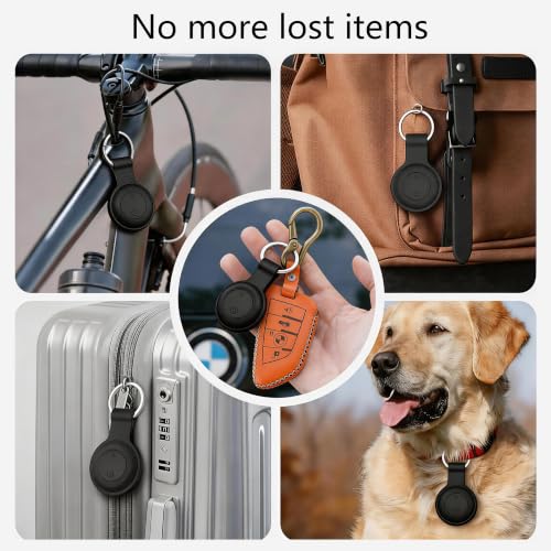 GPS Tracker for Dogs, Smart Collar with Real-Time Location - Pet Location Tracker with Holder, No Monthly Fee/No SIM Card, Works with iOS Find My【Apple MFi Certified】 , Ultra-Slim, IP68 Waterproof - Image 5