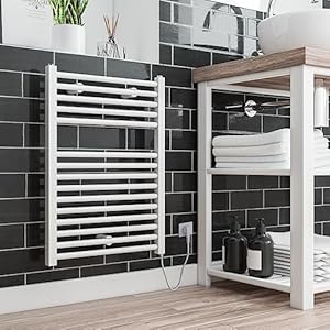 Schulte Toskana Handtuchheizkörper Elektrisch 70x50 cm