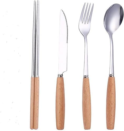 Miniatura 6 de Juego de cubiertos de 32 piezas, tenedores, juego de cubiertos para 8 cubiertos, juego de cubiertos para el hogar y la cocina, cuchillo tenedor,