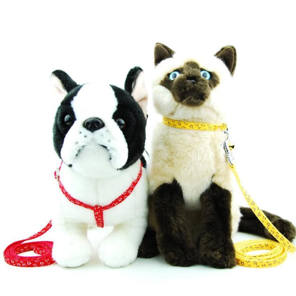 Conjunto de Correa for Perro, arnés Estampado, arnés y Correa for Perro pequeño, for pasear Gatos, 3 m,Bolso para Perros(27,XS)