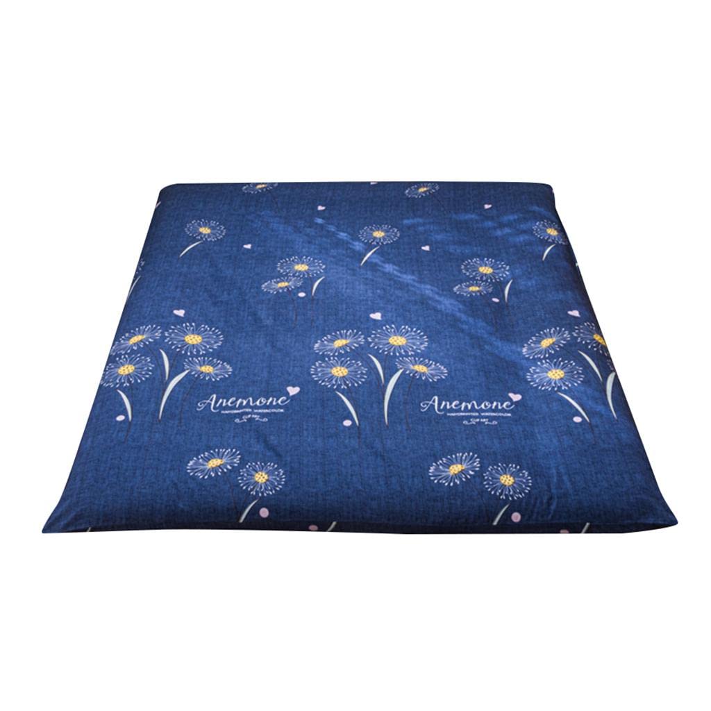 CALANDIS™ Comfortable Tatami Floor Mat Cover Bedspread Full Cover 35x79 Inch dandelion | Bedding-image-34
