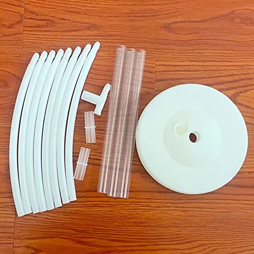 Fenohrefe Round Balloon Frame Holder Balloons Wreath Column Stand Backdrop- Stand Balloon Circle Stand Party Decors Balloon Column Stand For Birthday Wedding Baby Shower Graduation Round #TOP6