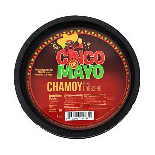 Cinco de Mayo Chamoy Rim Dip Cocktail Rim Dressing (1 x 7.6 oz. Container)