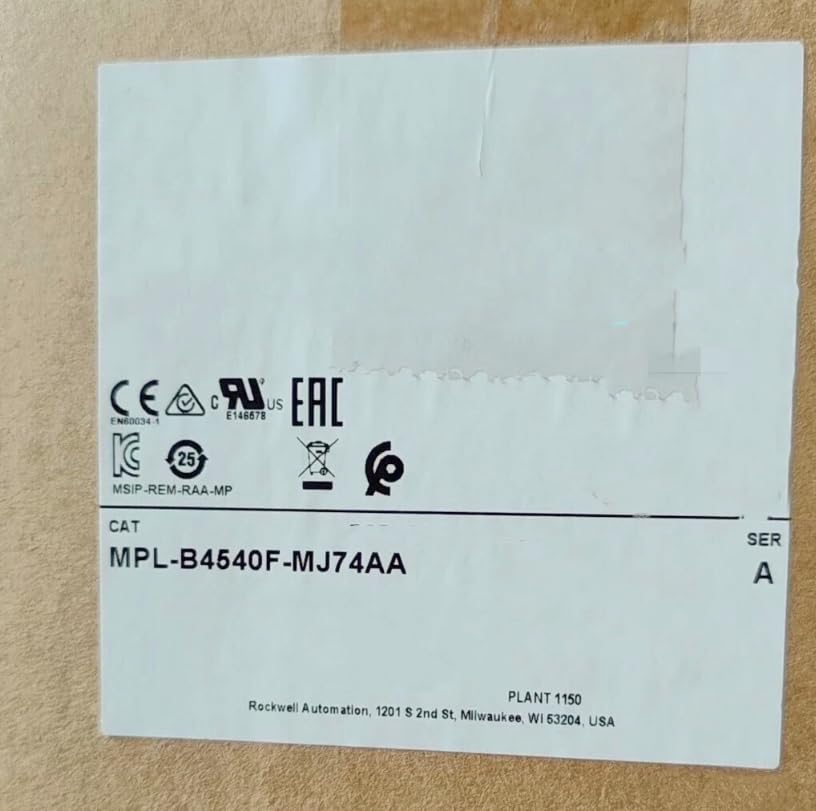 New MPL-B4540F-MJ74AA Low Inertia MPL-B4540F-MJ74AA