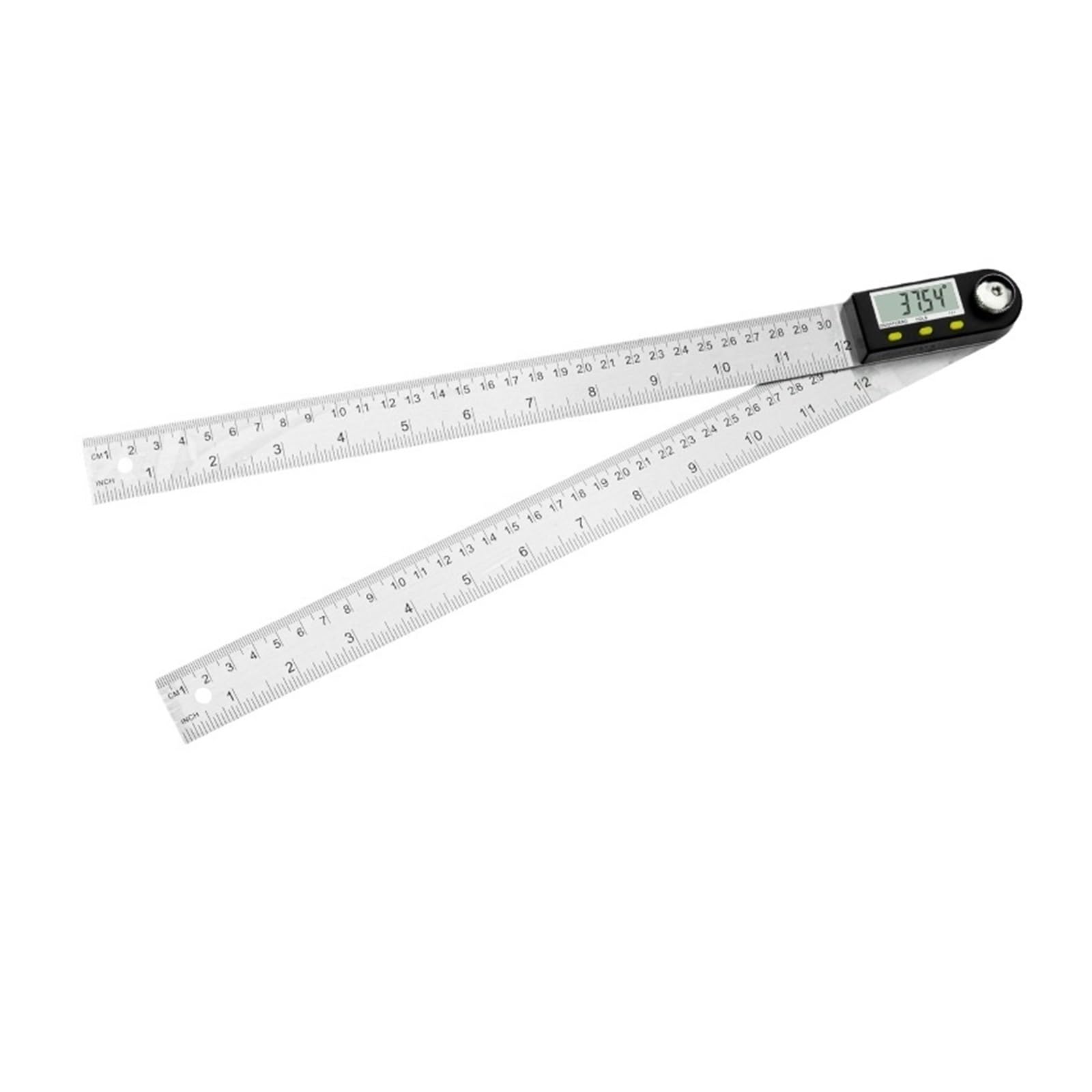 Digital Angle Finder, Goniometer Electronic Protractor Digital Gauge Angle Measurement Tool Multi Ruler Woodworking Tools,Inclinometer(300mm)