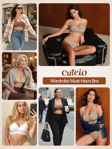 Image of Wireless Jelly Bras for Women No Underwire with Support - S-2XL