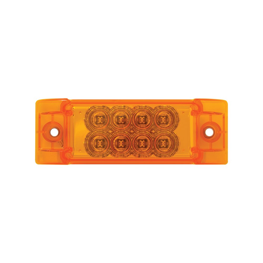 Amazon.com: GG Grand General 77660 Amber Rectangular Spyder 8-LED