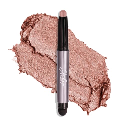 Julep Eyeshadow 101 Cream-to-Powder Waterproof Eyeshadow Stick – Rose Shimmer – Long-Lasting, Buildable, Crease-Proof, Cruelty Free, Shimmer Finish with Built-In Smudger
