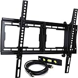 VideoSecu Tilt TV Wall Mount for Vizio 32 to 70' HD LED TV D55-D2 M55-C2 D55u-D1 E55-C1 E55-C2 D58u-D3 M60-C3 E60-C3 D60-D3 D65u-D2 D65-D2 E65-C3 E65x-C2 M65-C1 D70-D3 E70-C3 M70-C3 M75-C1 M80-C3 BG0