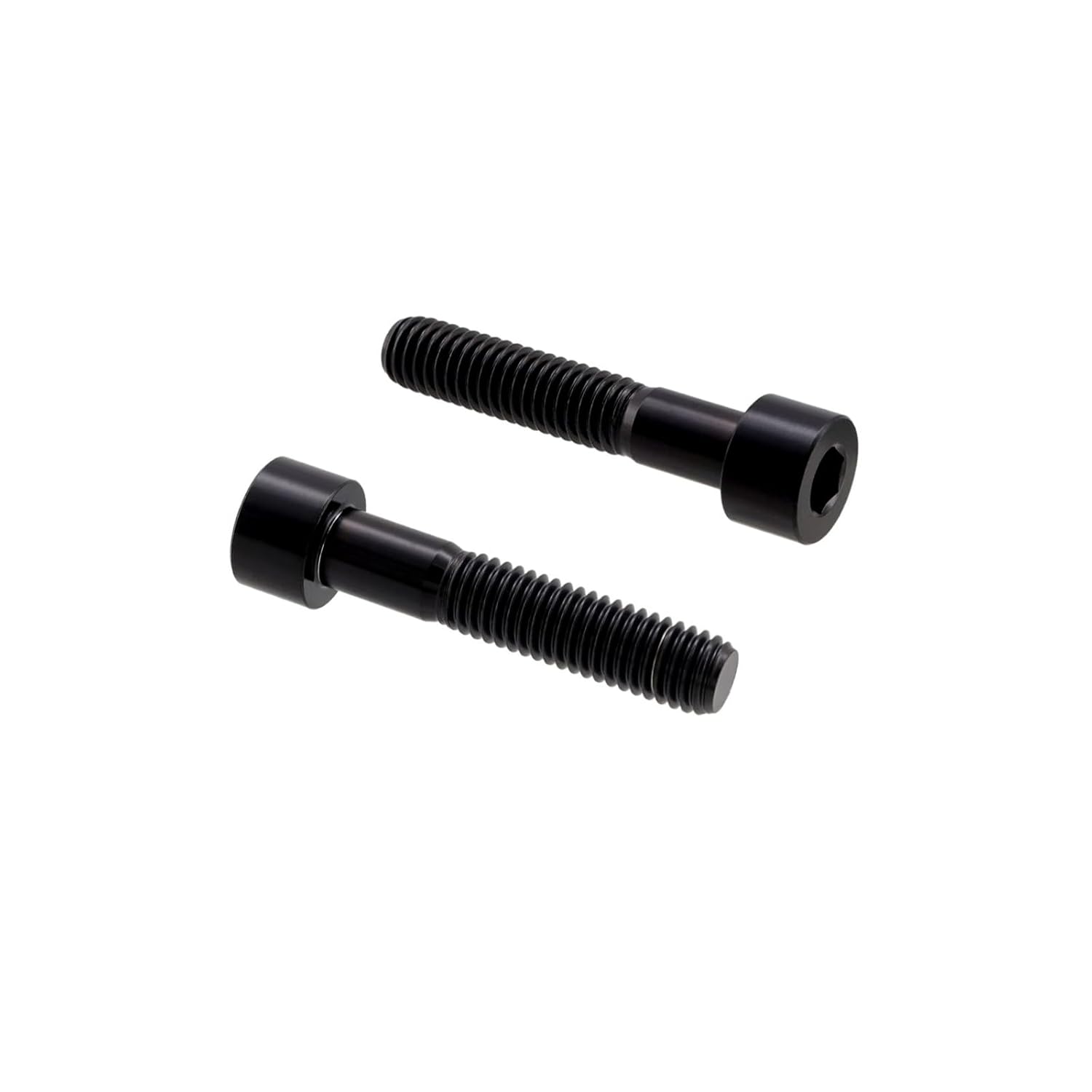 RISON TITANIUM M8x1.25x40mm Black Titanium Bolts,Grade 5 DIN912 Hex Socket Head Cap,5PCS Ti-6Al-4V Lightweight Rustproof Fasteners for Motorcycle Brake Automotive Engine Parts