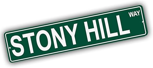 Vista 314 de Ohio Mountains Pick Your Mountain Compatible/repuesto para Ballards Hill United States Mountain Aluminio Metal Tin Street Sign Style decoración