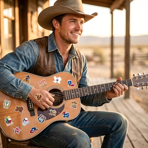 Image of Texas Pride Sticker Waterproof Vinyl Strong Adhesion for Laptops | 2 Rolls Lone Star Route 66 State Outline Designs Easy Peel Stick for Water Bottle Scrapbook Travel Gear Texas Pride Decor