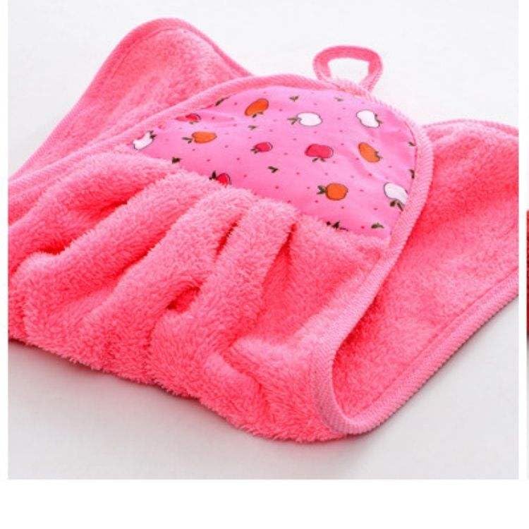 Image of Fezora Microfiber Hand Towels for Home & Kitchen - Anti-Bacterial Hanging Towels for Wash Basin, Soft Lint-Free Napkins for Hand Drying, Dish Cleaning & Everyday Use, Multicolor (Pack of 3)