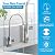 Express Water Modern Water Filter Faucet – Chrome – Drinking Water Faucet – Reverse Osmosis Filtration System and Kitchen Sink Beverage Faucet