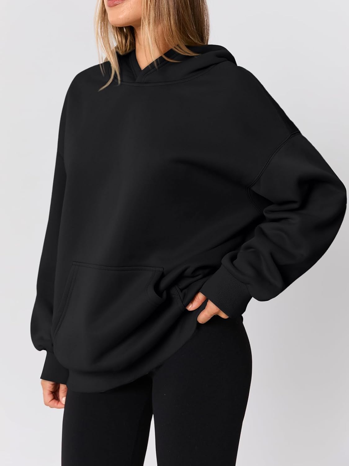 AUTOMET Womens Oversized Hoodies Fleece Trendy Sweatshirts 2026 Pullover - Image 3