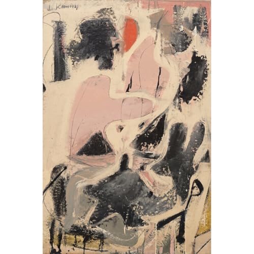 Impression sur toile Willem de Kooning Valentine 61x45.7cm ARTICULOZY