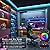 Ledagic Led Lights for Bedroom 100ft Music Sync Color Changing Led Strip Lights with Remote and App Control RGB Led Light Strip for Home Party Room Decor
