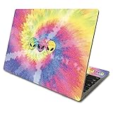 MightySkins Glossy Glitter Skin Compatible with Samsung Chromebook 4 (2021) 11.6' - Groovy Aliens | Protective, Durable High-Gloss Glitter Finish | Easy to Apply and Change Styles | Made in The USA